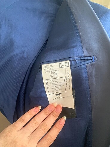 Crispino lacivert smokin - Görsel 6