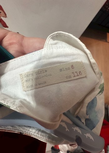 Zara Beyaz Çiçek Desenli Bohem Kız Elbisesi