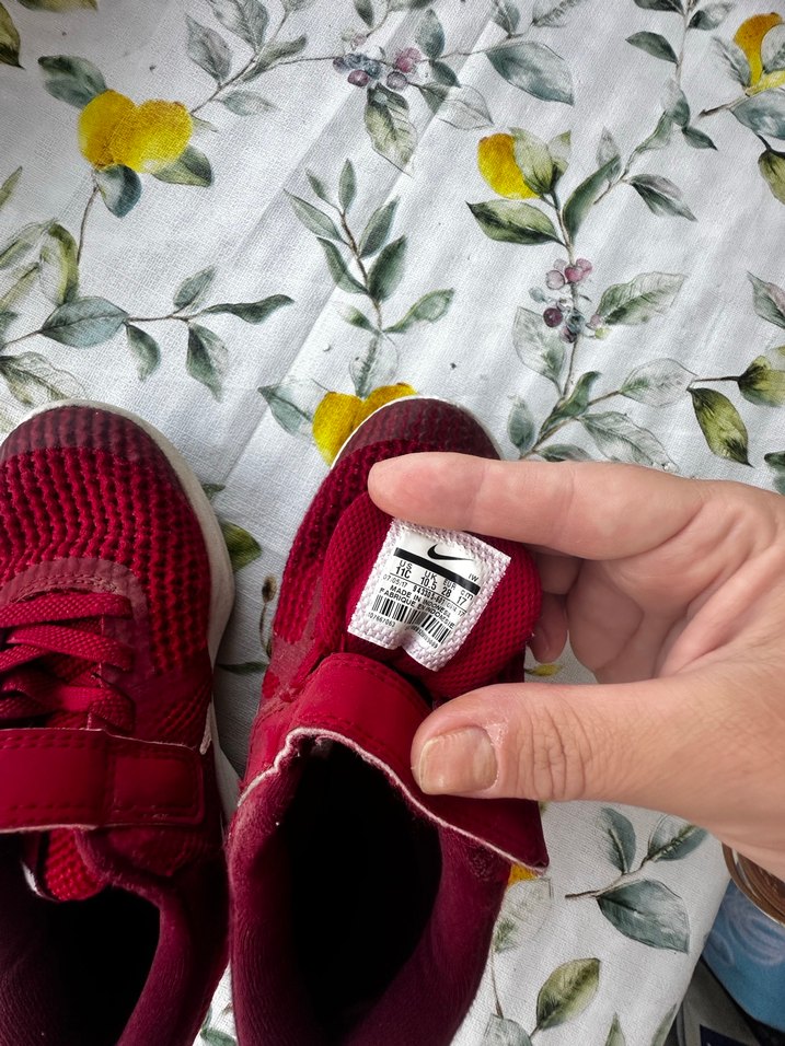 Kız Çocuk Kırmızı Nike Spor Ayakkabı - Görsel 4