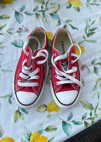 Converse Kırmızı Bağcıklı Spor Ayakkabı - Görsel 6