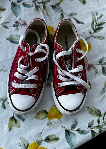 Converse Kırmızı Bağcıklı Spor Ayakkabı - Görsel 7