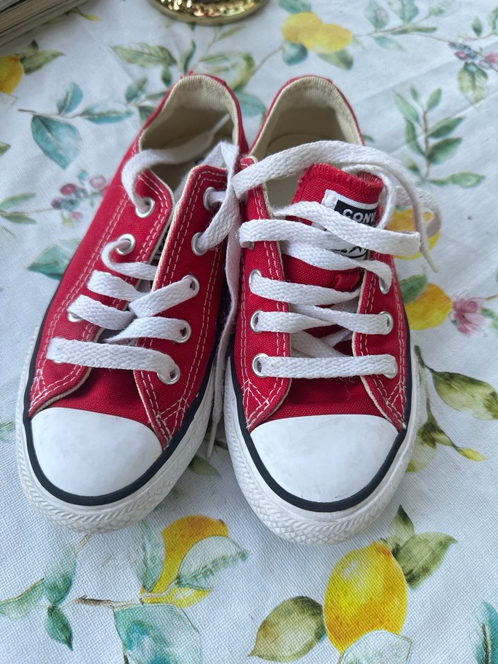 Converse Kırmızı Bağcıklı Spor Ayakkabı - Görsel 2