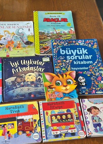 İngilizce-Türkçe İlk 100 Sözcük ve Eğitici Çocuk Kitapları - Görsel 5