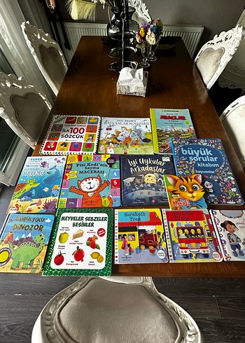 İngilizce-Türkçe İlk 100 Sözcük ve Eğitici Çocuk Kitapları - Görsel 2