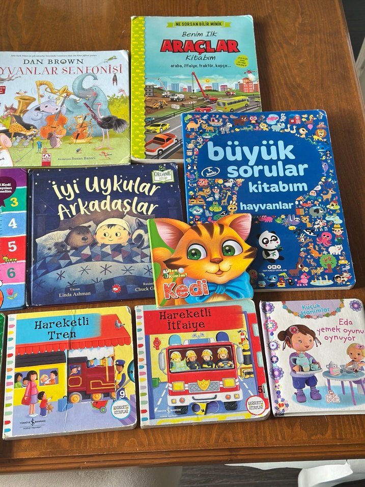 İngilizce-Türkçe İlk 100 Sözcük ve Eğitici Çocuk Kitapları - Görsel 3