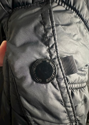 Düğmeli Gri kadın Yelek - Görsel 4