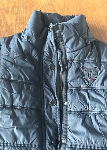 Düğmeli Gri kadın Yelek - Görsel 6