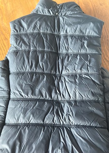 Düğmeli Gri kadın Yelek - Görsel 7