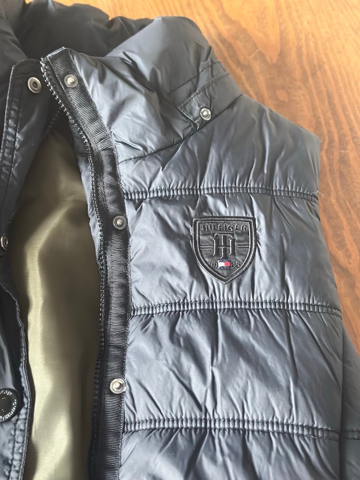 Düğmeli Gri kadın Yelek - Görsel 2