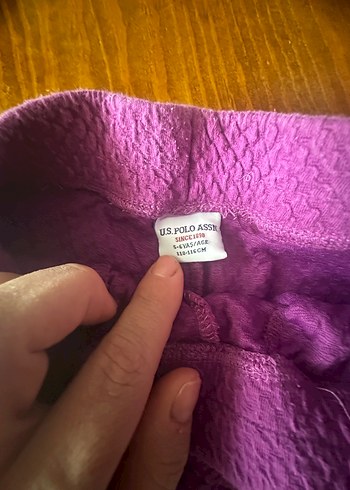 Mor Örgü Kız Pantolonu - Görsel 4