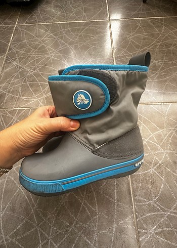 Gri Erkek Çocuk Lastik Botlar - Görsel 8