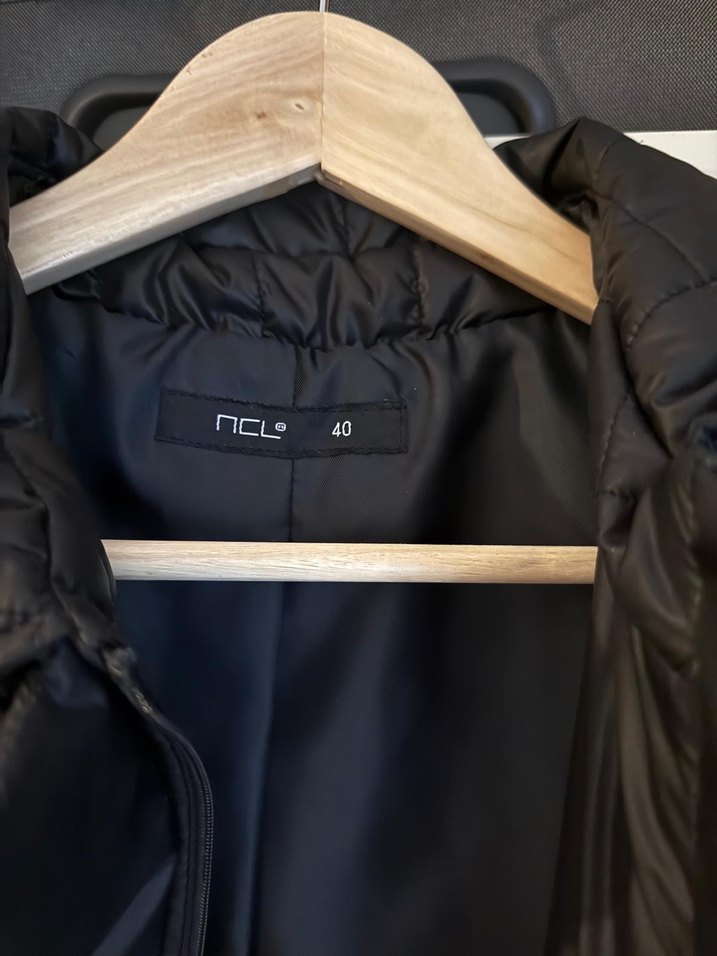 Ncl marka Düğmeli Siyah Kadın Uzun kaban - Görsel 4