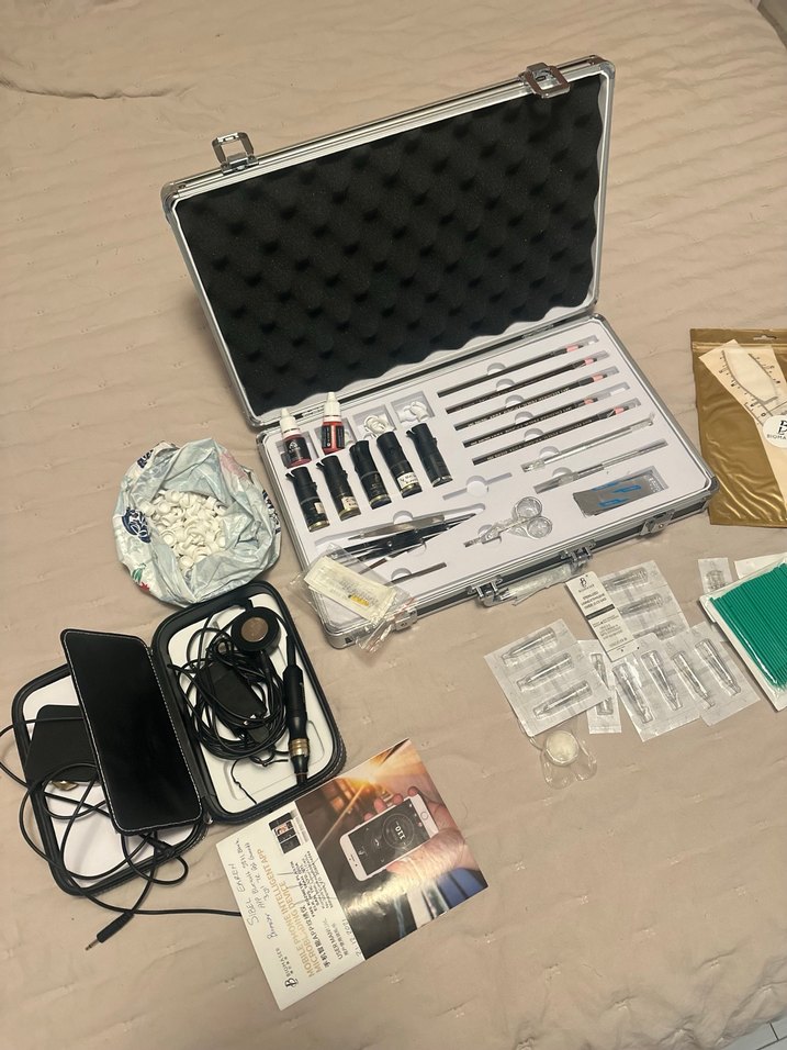 Profesyonel kalıcı makyaj ve Derma Penn cihazı - Görsel 4