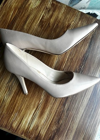 Nine West Bej Stiletto Topuklu Kadın Ayakkabı - Görsel 11