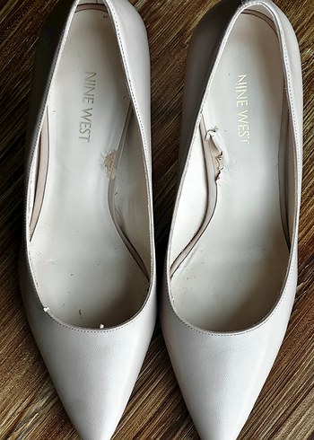 Nine West Bej Stiletto Topuklu Kadın Ayakkabı - Görsel 7