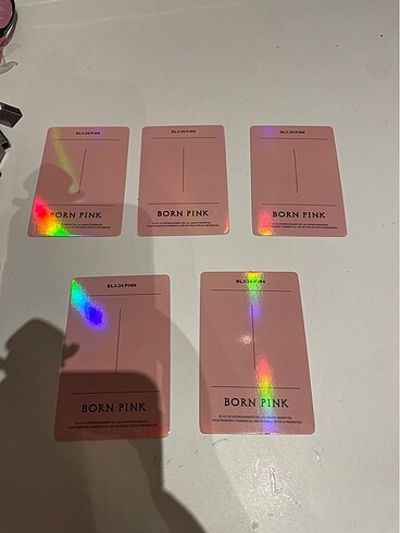 Beden Renk Jennie born pink orijinali kart