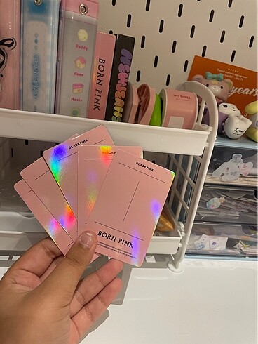 Jennie born pink orijinali kart