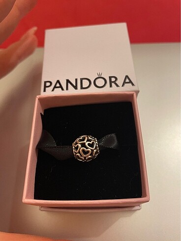Pandora Kafes İşi Kalbini Aç Charm