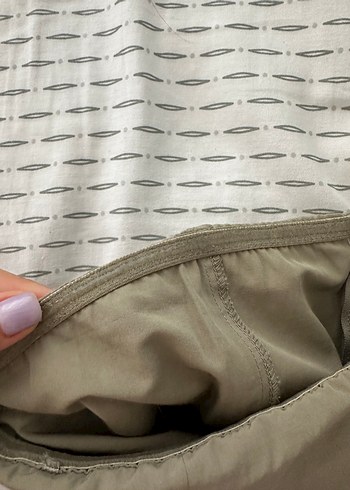 36 Beden haki Renk Zara straplez haki tulum