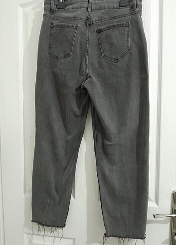Gri kot pantalon 