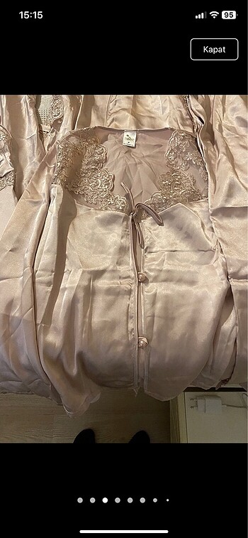 Gelin seti gecelik - Görsel 2