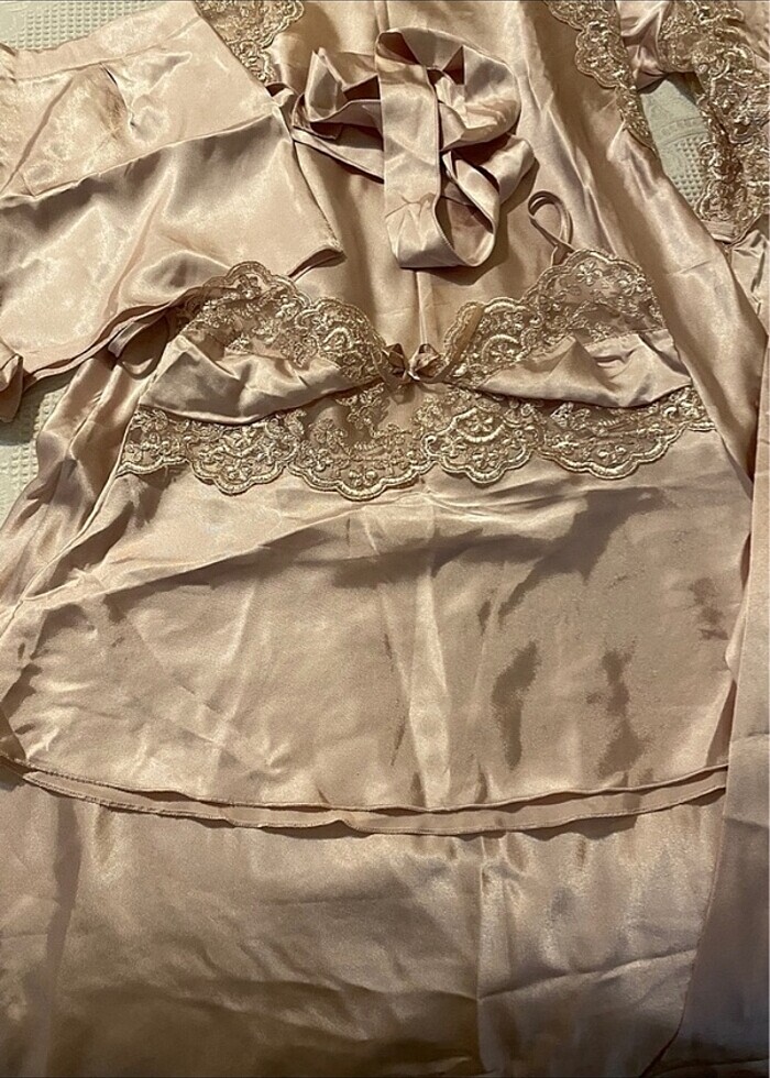 Gelin seti gecelik - Görsel 5