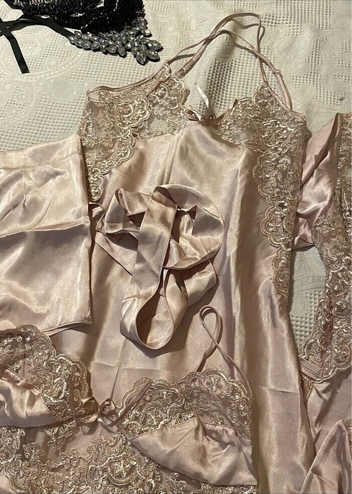 Gelin seti gecelik - Görsel 4