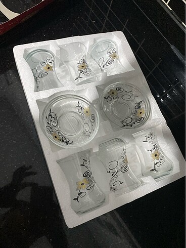 Altılı çay bardağı takımı