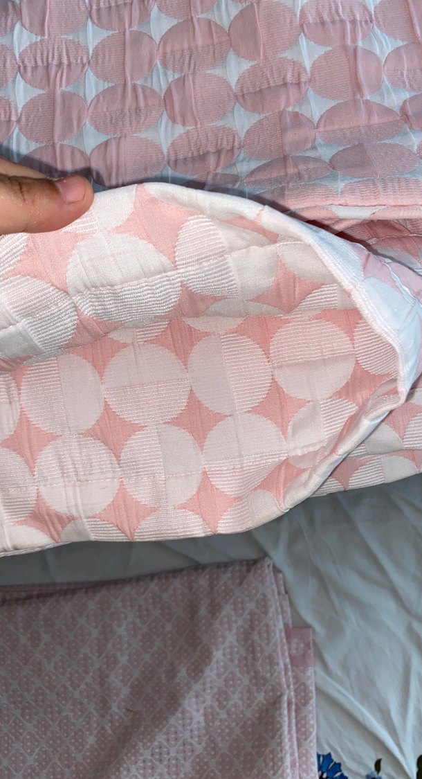 Pembe Pastel Renkli Yatak Örtüsü - Görsel 4