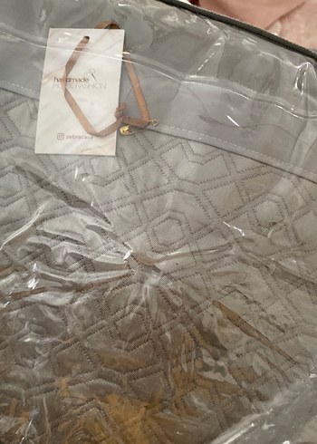 Gri Modern Desensiz yatak  Örtüsü - Görsel 3