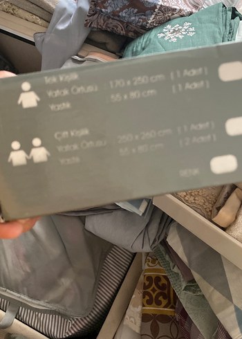 Bej Nakışlı Bohem yatak örtüsü - Görsel 4