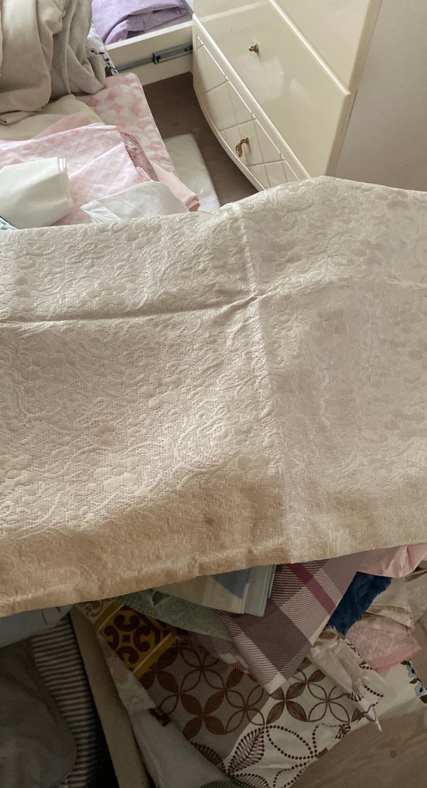 Bej Nakışlı Bohem yatak örtüsü - Görsel 3