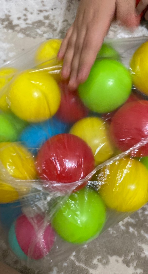 Renkli Plastik Oyun Topları - Görsel 3