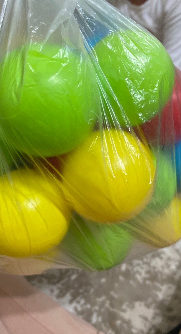 Renkli Plastik Oyun Topları - Görsel 2