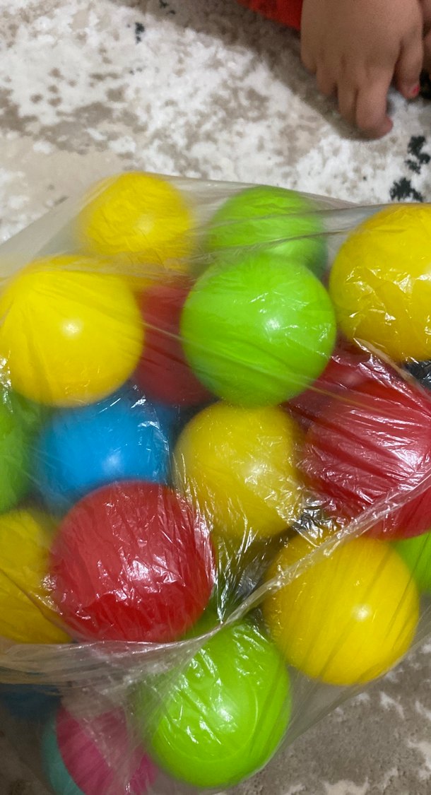 Renkli Plastik Oyun Topları - Görsel 4