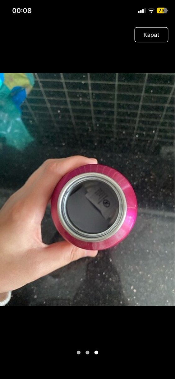 Pembe Renkli Çocuk Termos Matara - Görsel 3