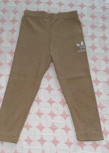 Kız Çocuk Kahverengi Esnek Tayt - Görsel 2