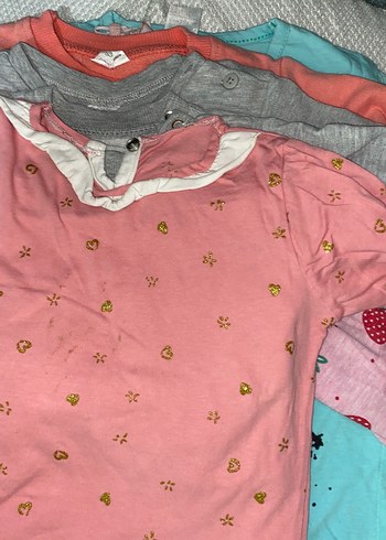 Kız Çocuk Pembe Uzun Kollu Gömlek - Görsel 2