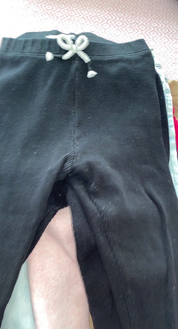 Kızlar için Siyah Sıkı Tayt - Görsel 2