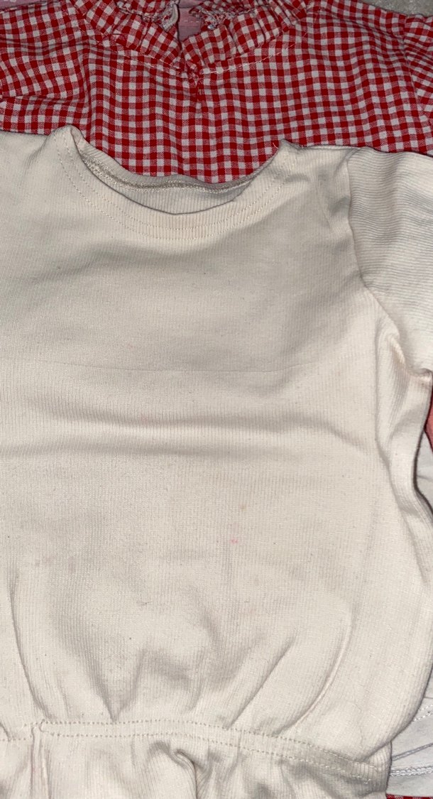 Beyaz Kız Çocuk Uzun Kollu Atlet - Görsel 2