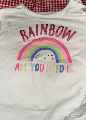 Kız Çocuk Çok Renkli Uzun Kollu Tişört - Görsel 2