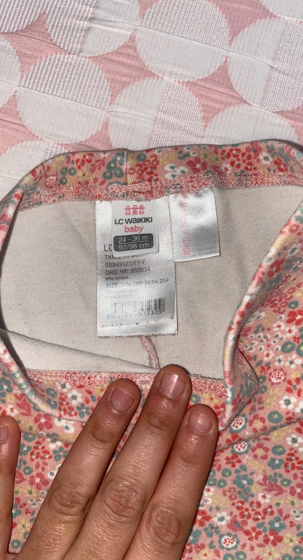 Bohem Tarz Çok Renkli Kız Tayt - Görsel 3