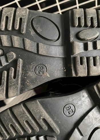 Siyah Erkek Çocuk Punk Botları - Görsel 5