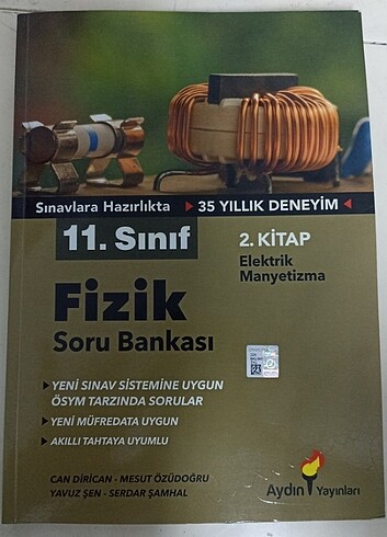 Aydın Yayınları 11. Sınıf Fizik Soru Bankası 2. Bölüm