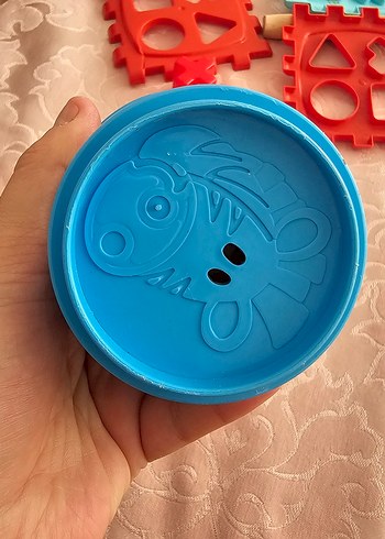  Beden Renk Renkli Sayı ve Hayvan Temalı Eğitim Oyuncağı