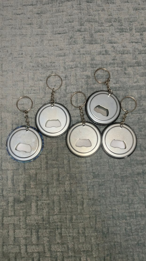 20 adet karışık araba logolu açacaklı Anahtarlıklarımız - Görsel 2