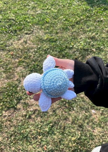 Beden Turkuaz Pastel Renkli Peluş Kaplumbağa Oyuncak