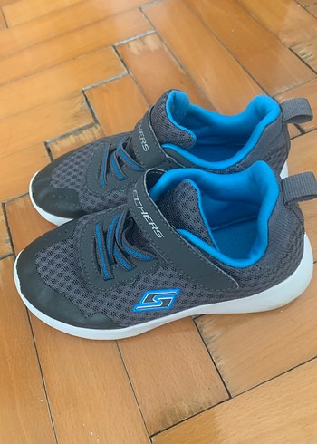 Gri Erkek Çocuk Skechers Spor Ayakkabı - Görsel 2