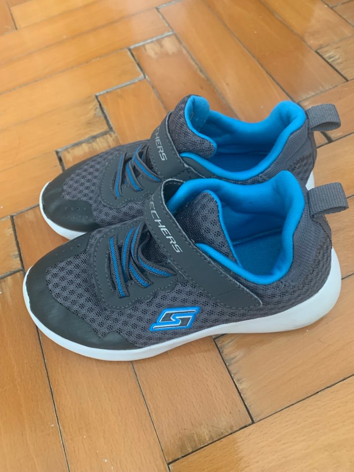 Gri Erkek Çocuk Skechers Spor Ayakkabı - Görsel 2