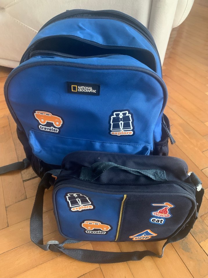 National Geographic Lacivert Çocuk Okul Çantası - Görsel 2